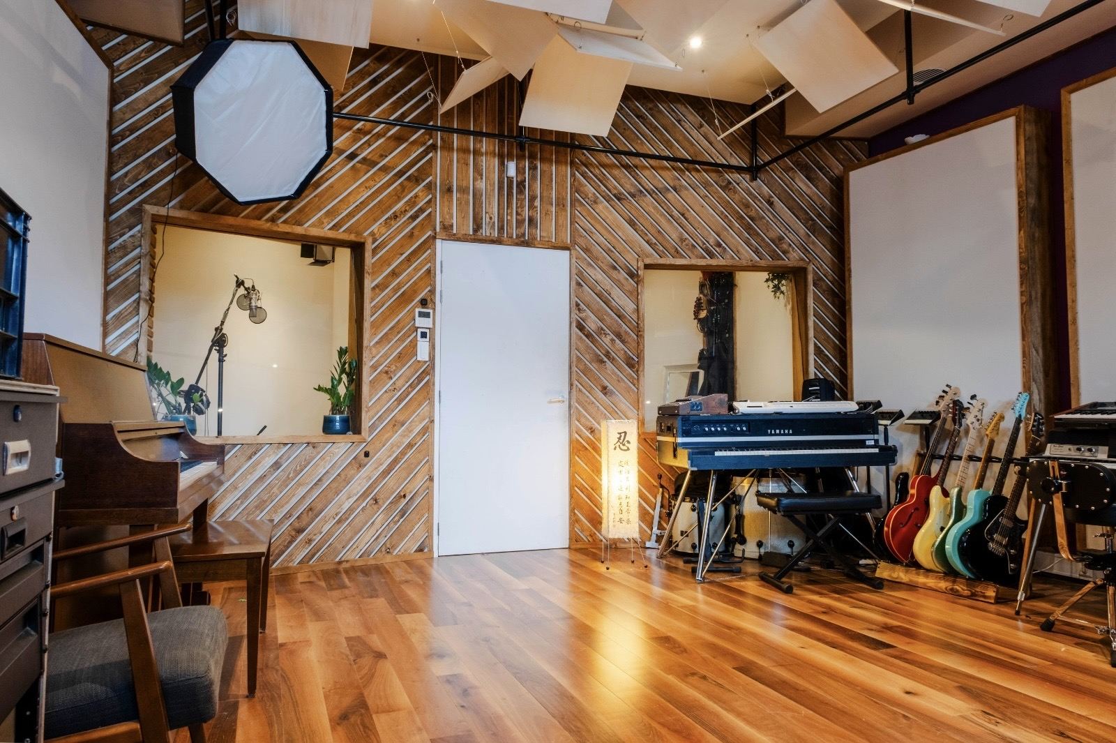 Studio 15 SCA — back of the control room