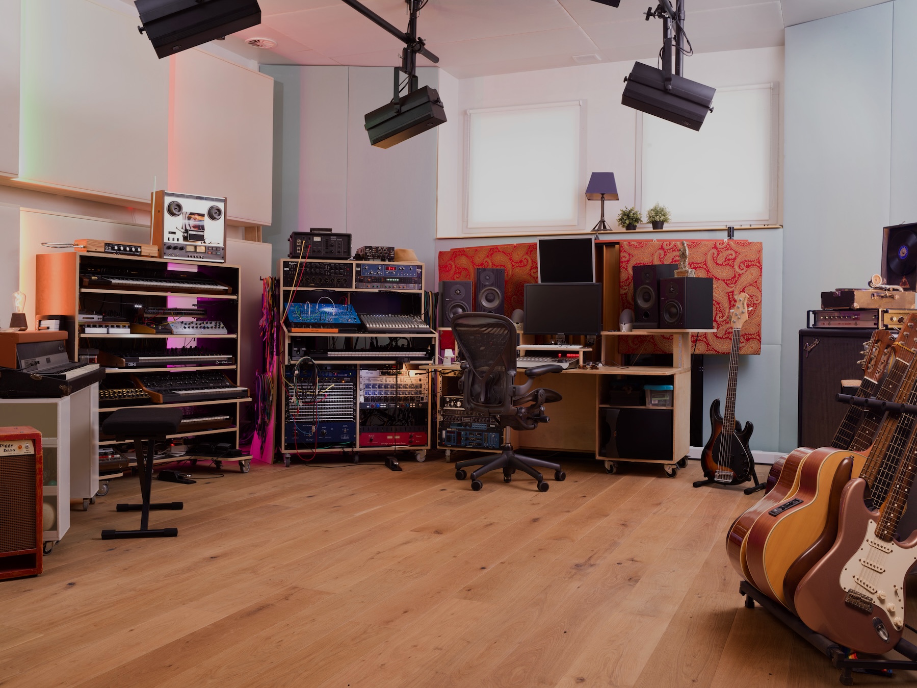 Studio 17 — Dolby Atmos recording desk