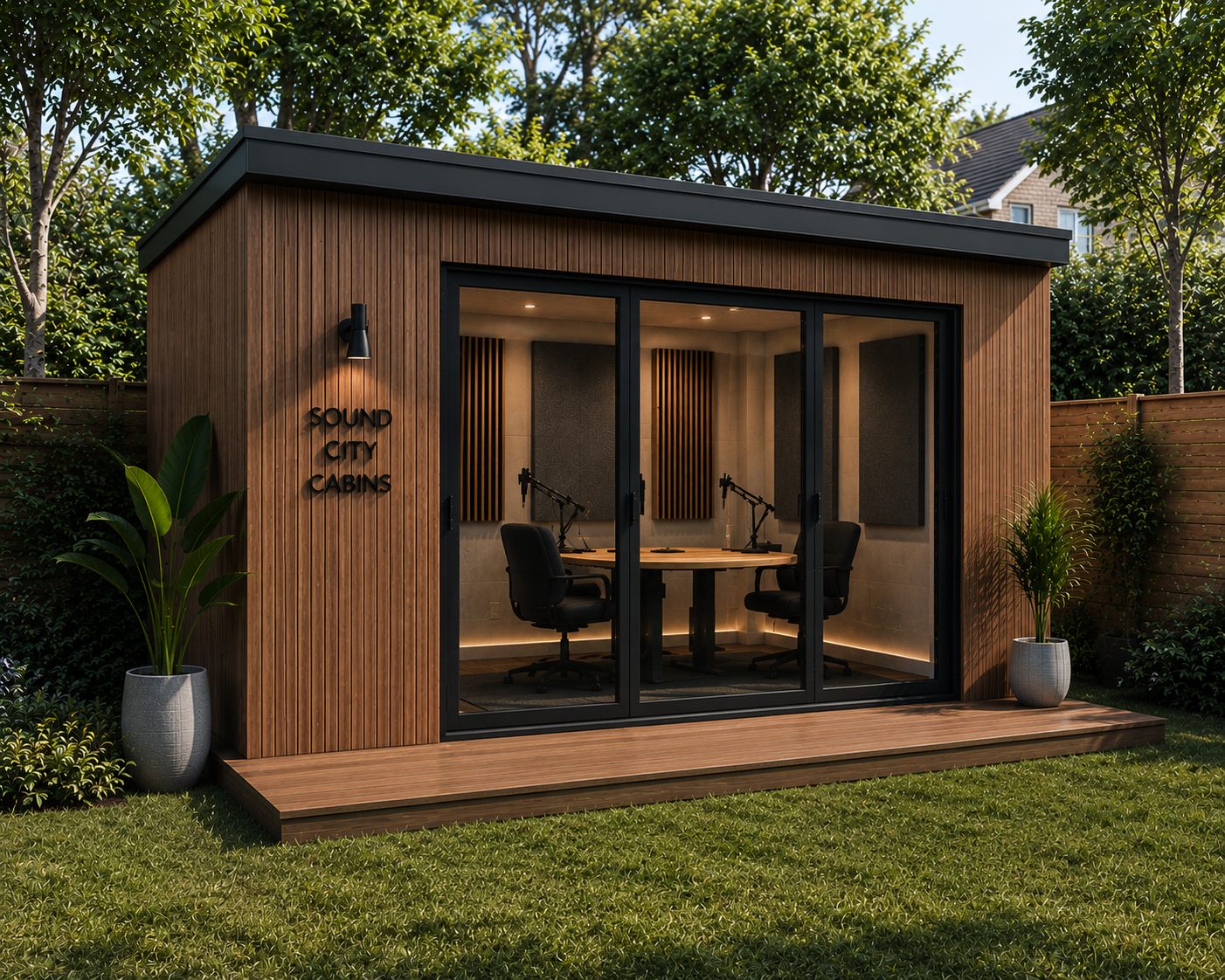 Sound City Cabins — Podcaststudio SCC, broadcast-ready podcast cabin